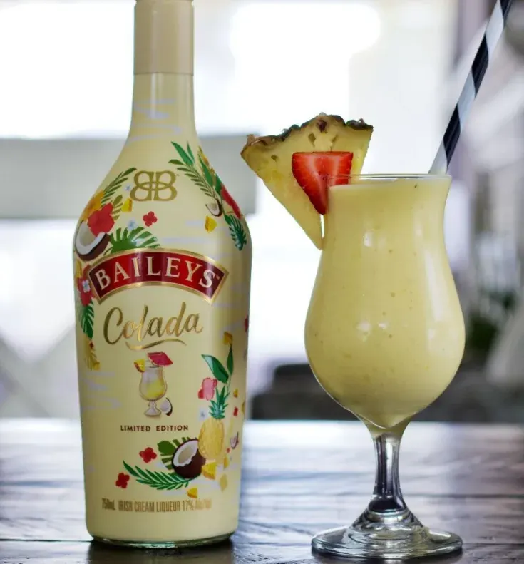 Spiced Rum Baileys Colada