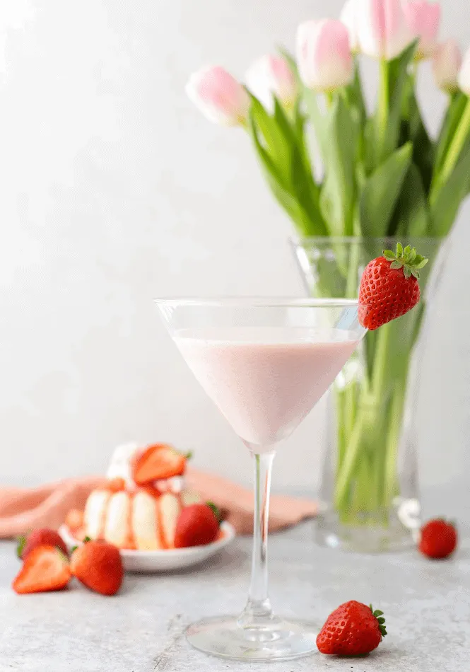 Strawberry Shortcake Martini