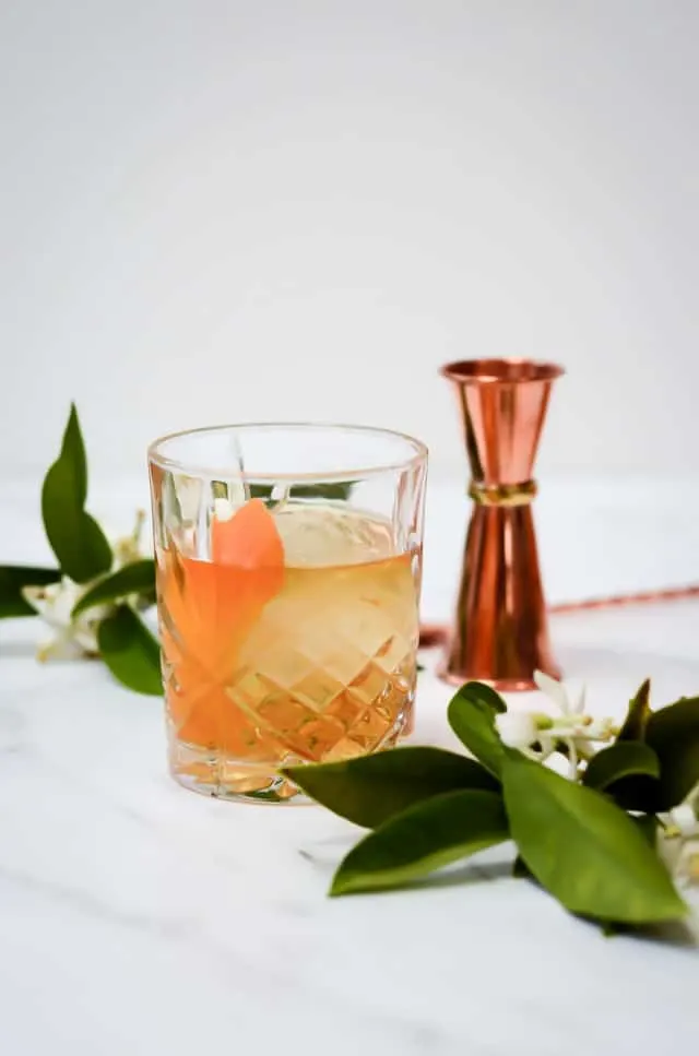 A Sip of Spring Elderflower Old Fashioned