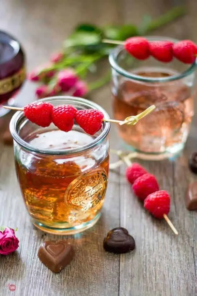 Chambord Bourbon Cocktail