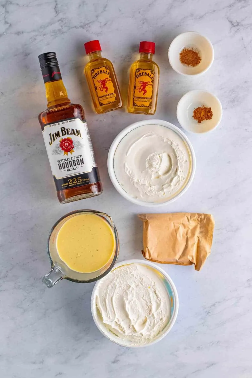 Eggnog Pudding Shots