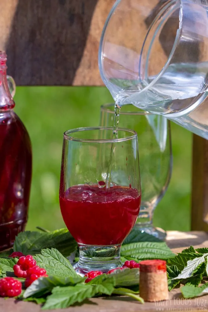 Homemade Raspberry Syrup