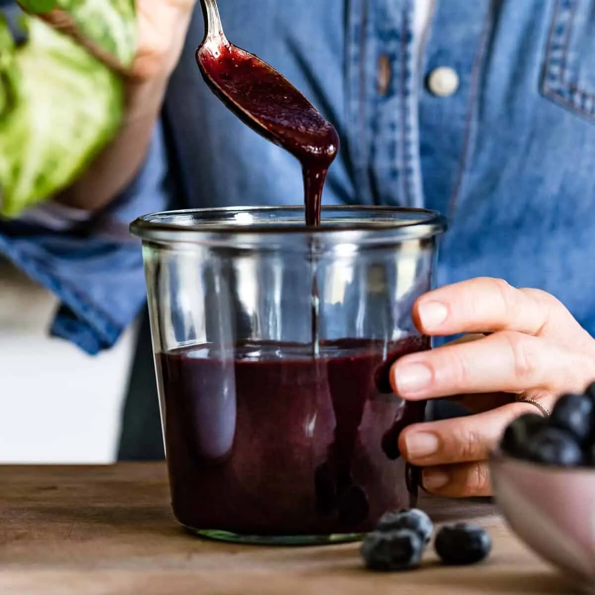 No Sugar Added Blueberry Puree