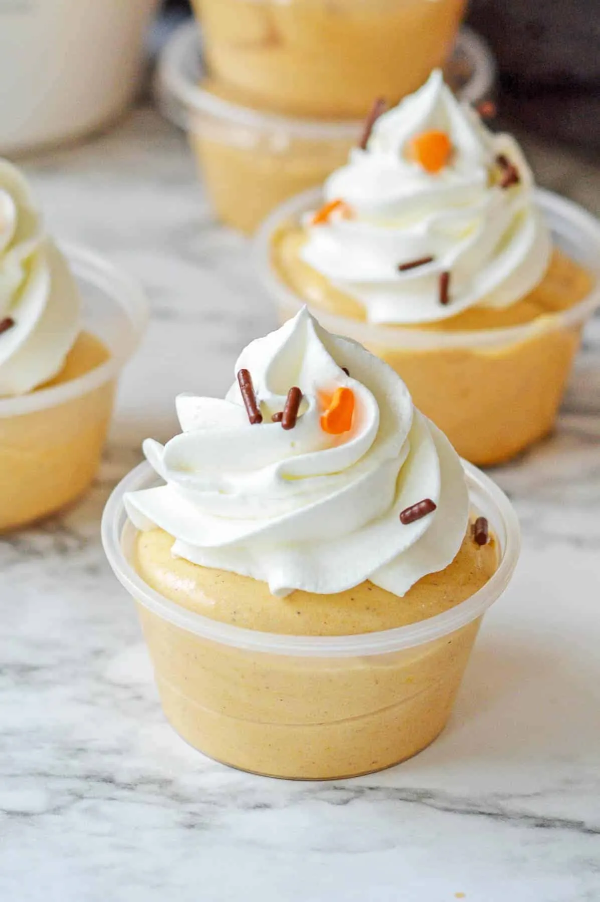 Pumpkin Pudding Shots