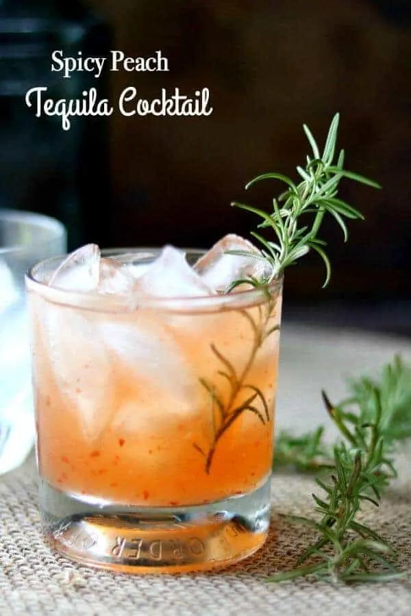 Spicy Peach Margarita