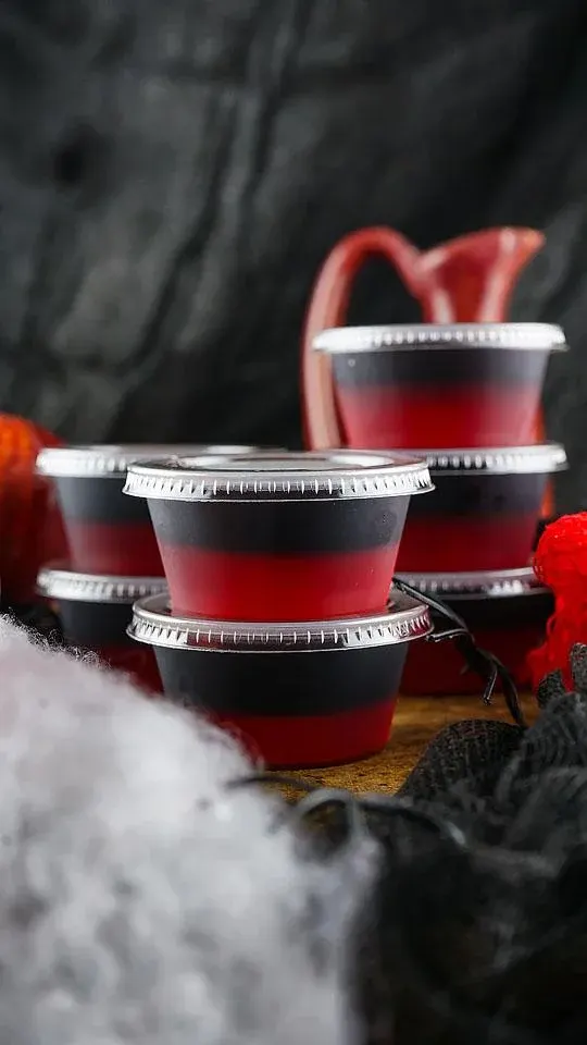 Vampires Kiss Jello Shots