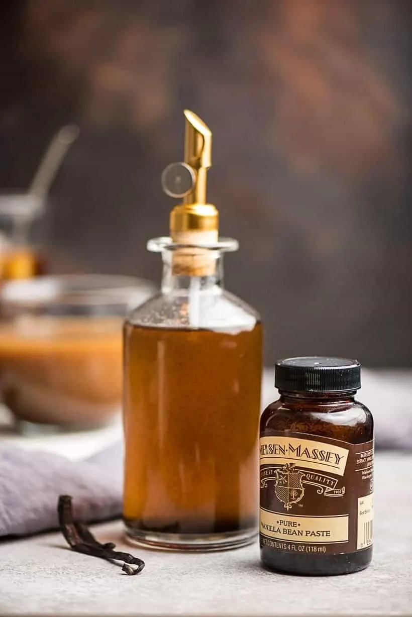 Vanilla Syrup with Vanilla Bean Paste