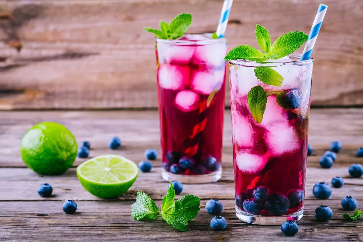 blueberry syrup for drinks