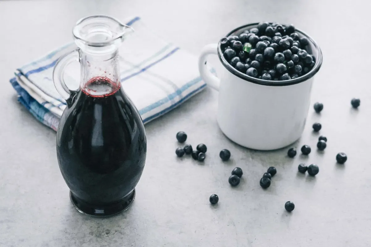 blueberry syrup for drinks