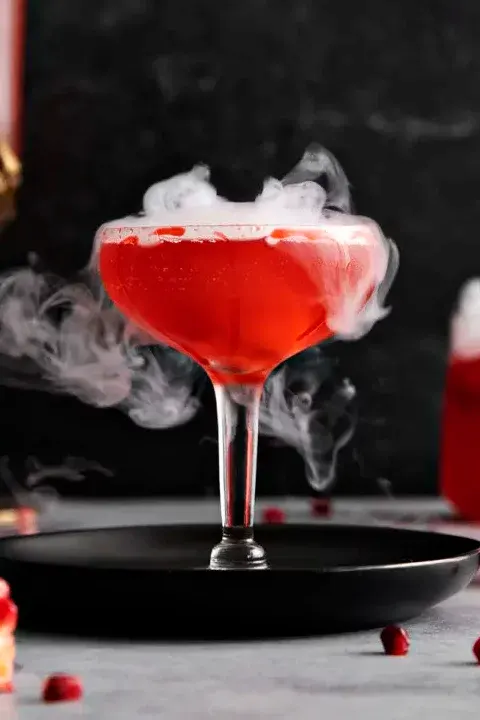 "Bloody" Pomegranate Cocktail