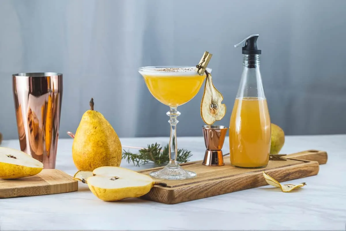 The Best Pear Puree for Cocktails