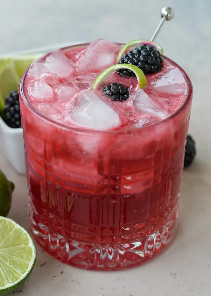 Blackberry Bourbon Smash