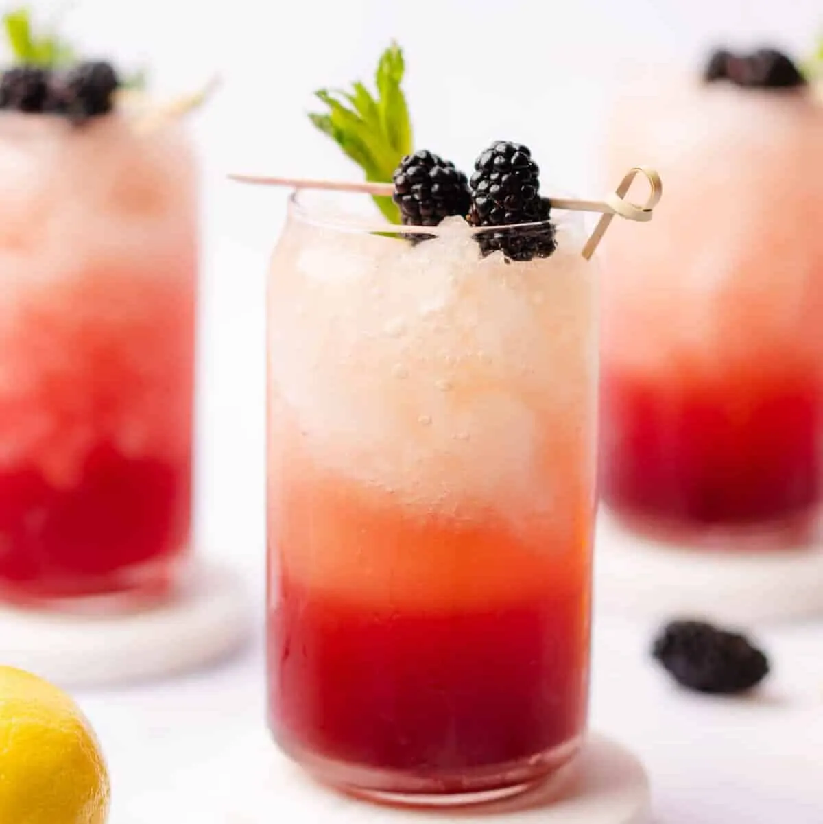 Bourbon Bramble Sugar-Free Keto Cocktail