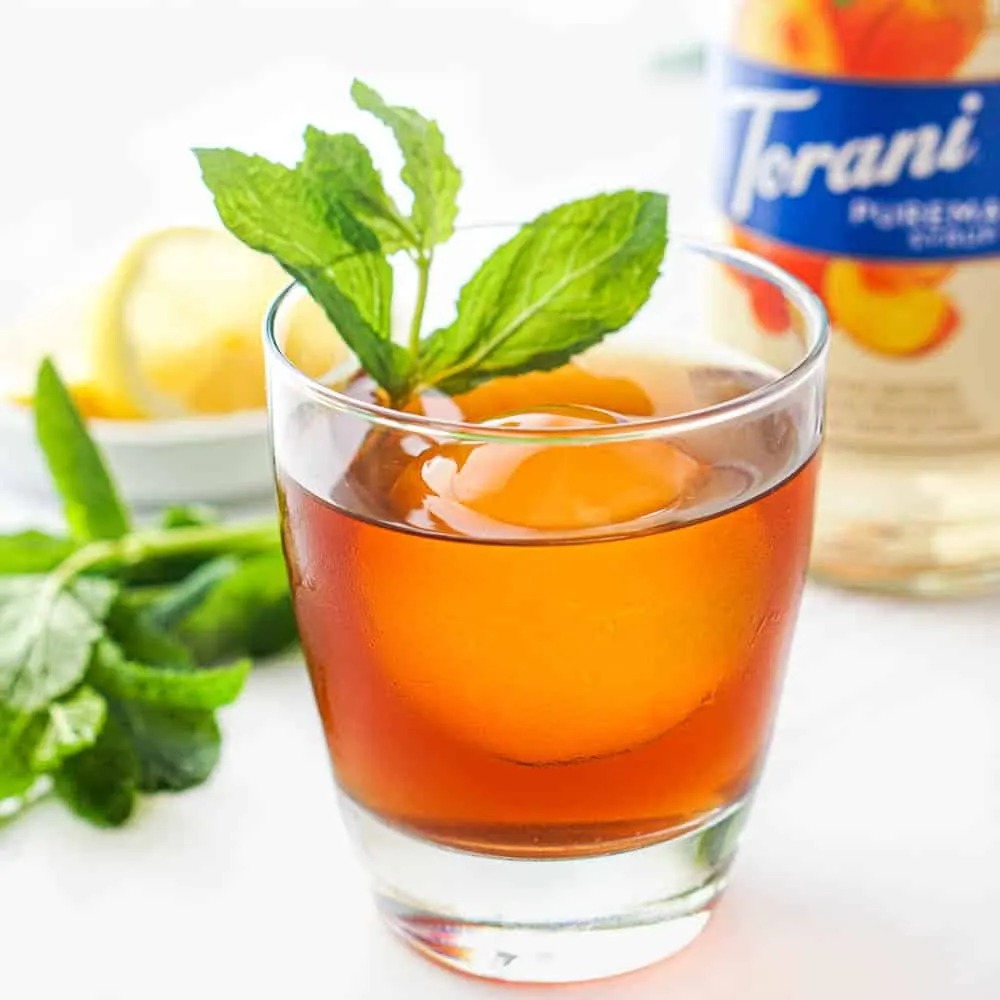 Bourbon Peach Smash