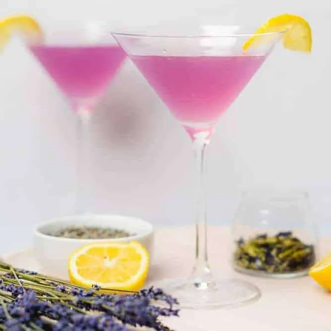 Easy Lavender Martini Recipe