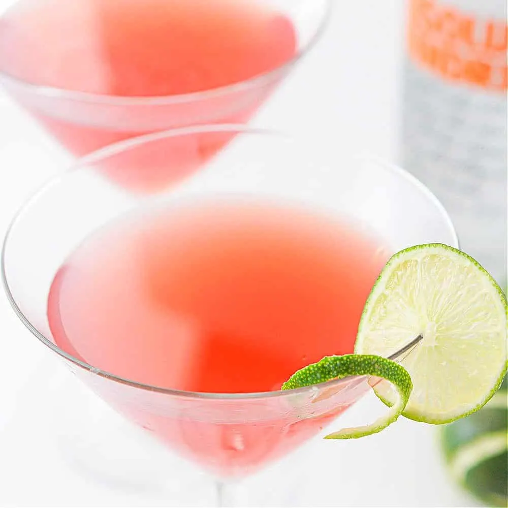 Keto Cosmopolitan Cocktail