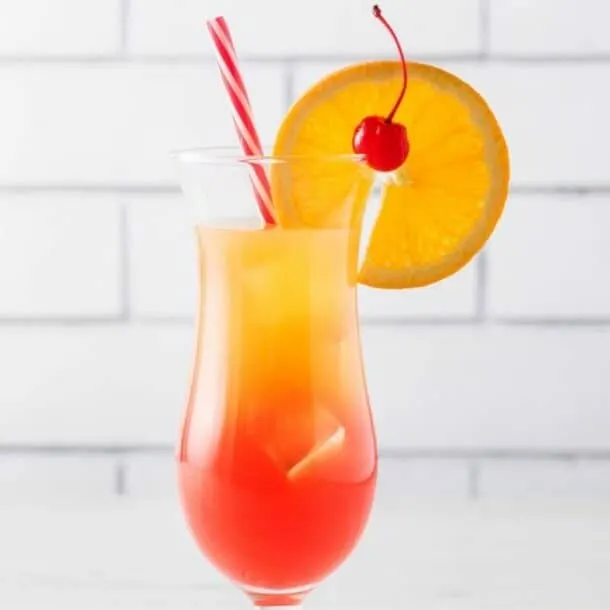Keto Tequila Sunrise