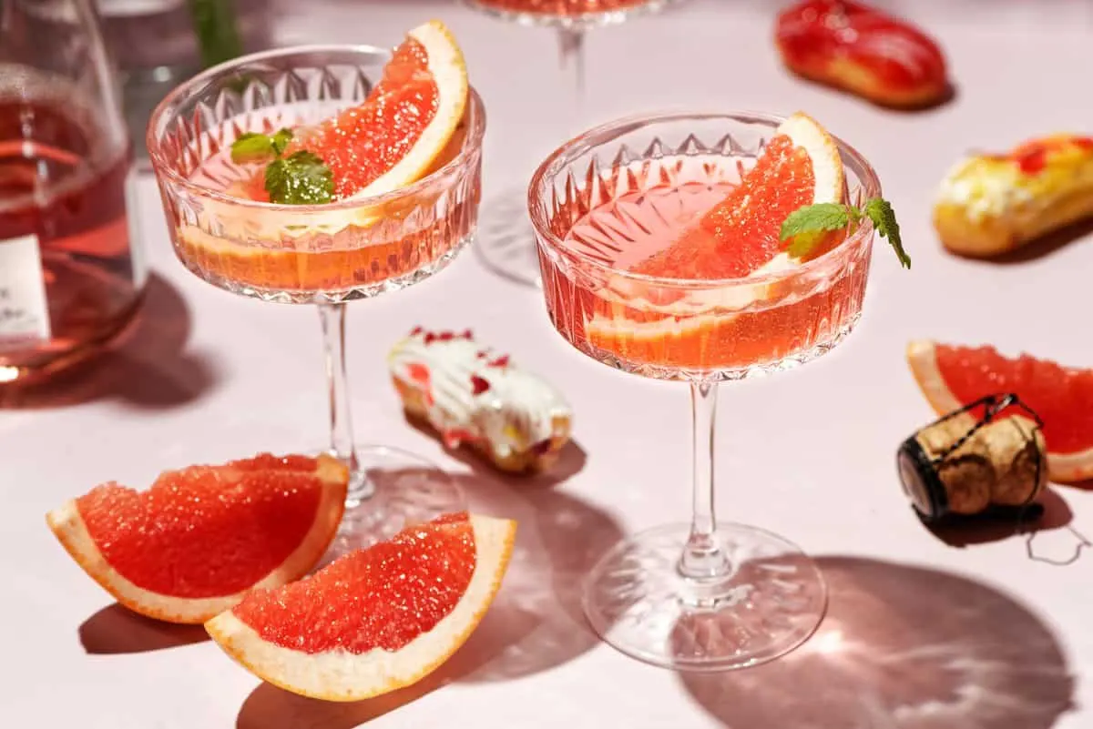 Summer Champagne Cocktails