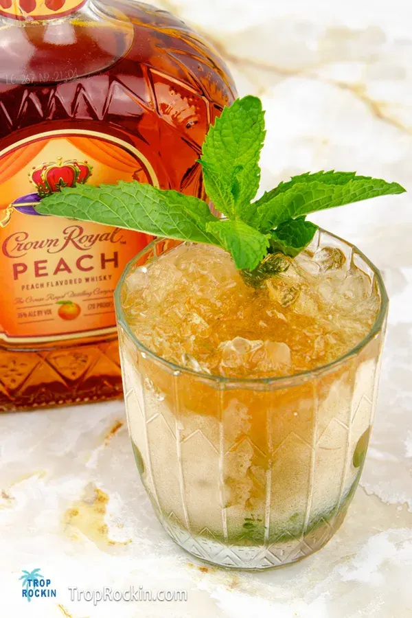 Crown Peach Mint Julep