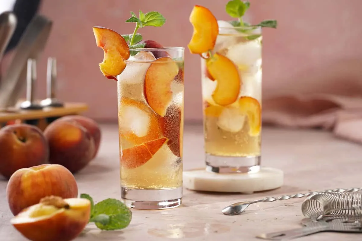 Peach Moonshine Cocktails