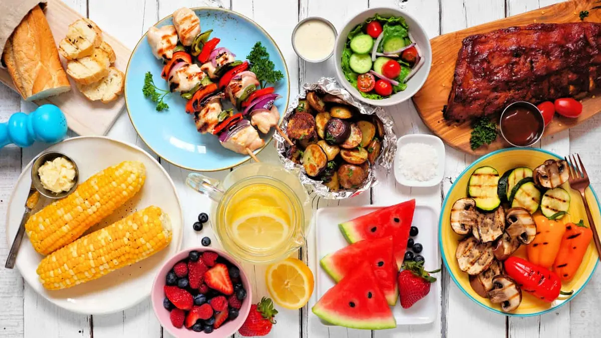 Summer Cocktail Party Food