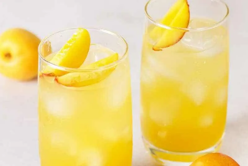 crown peach drinks
