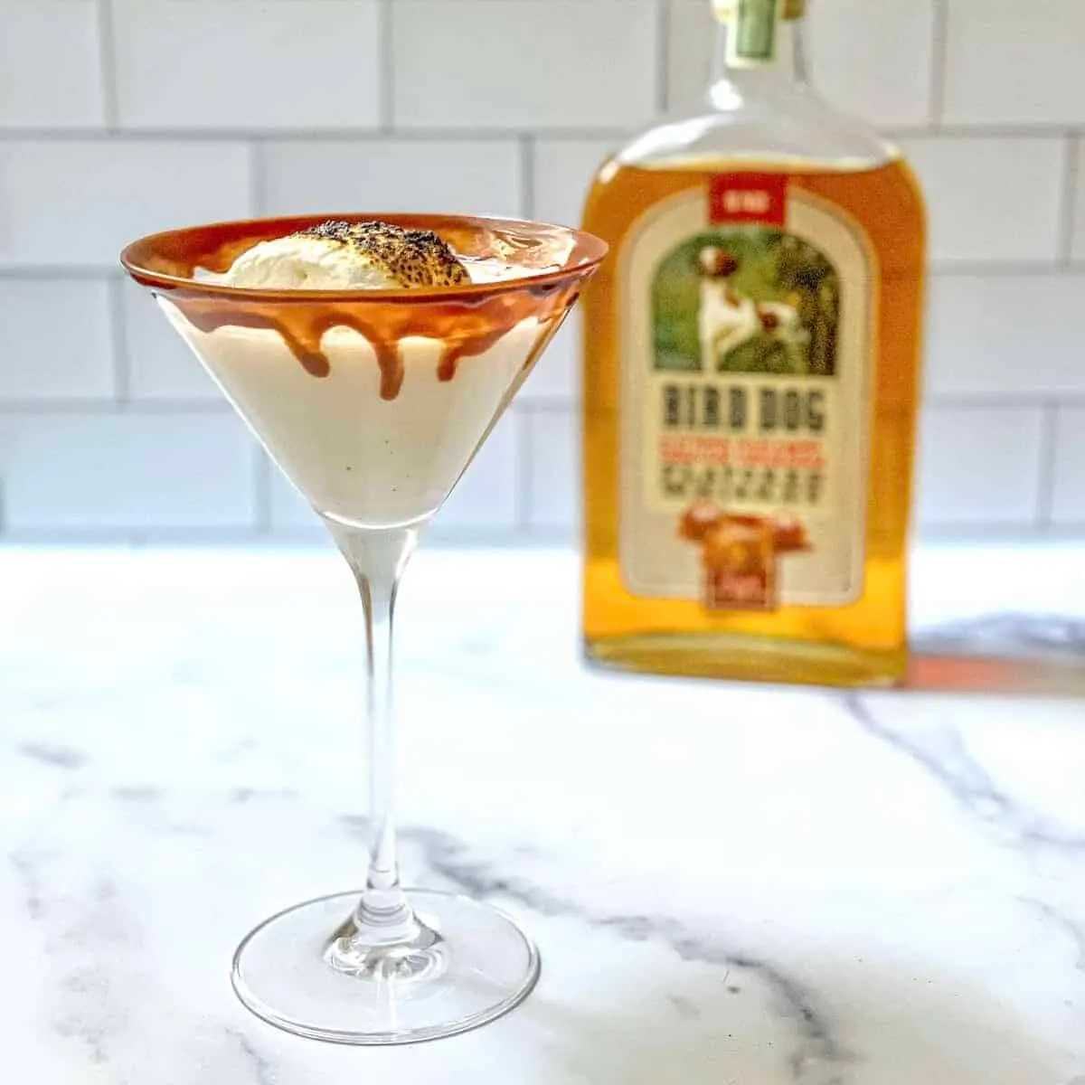 Salted Caramel Whiskey Cocktail
