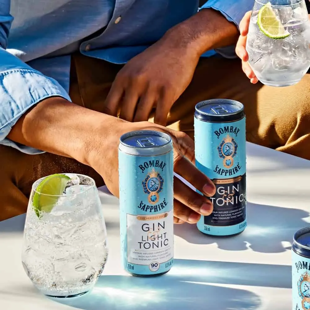 Bombay Sapphire Canned Cocktails