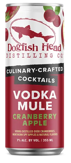 Cranberry Apple Vodka Mule