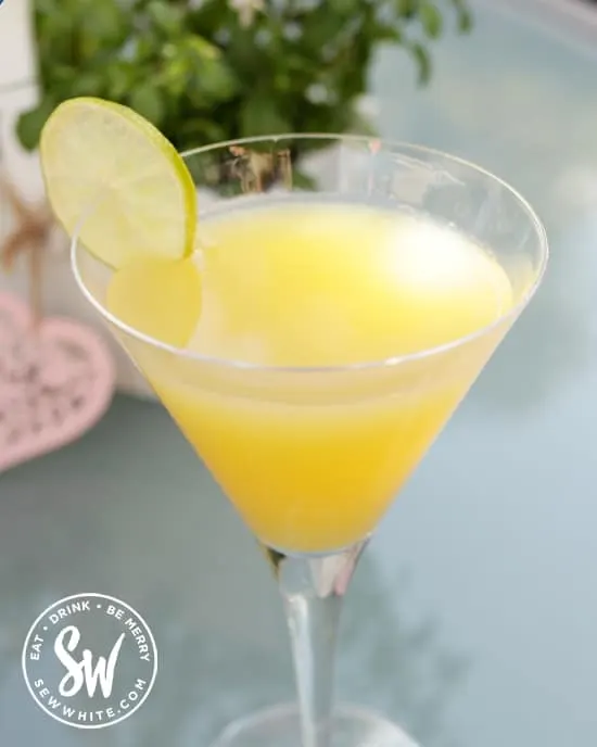 Malibu Vodka Cocktail With Pineapple