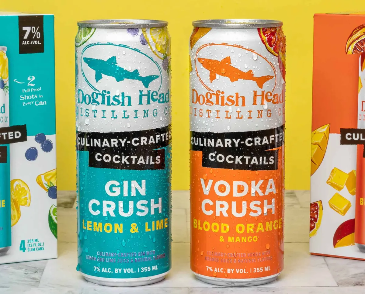 Dogfish Head Canned Cocktails