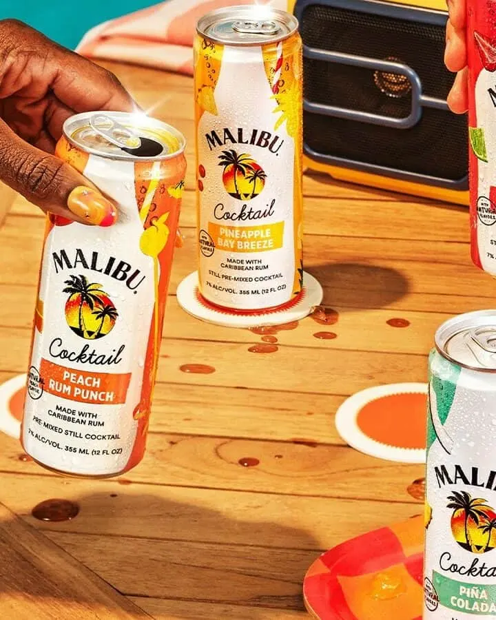 Malibu Canned Cocktails