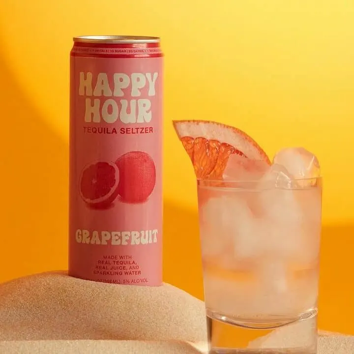 Grapefruit Tequila Seltzer