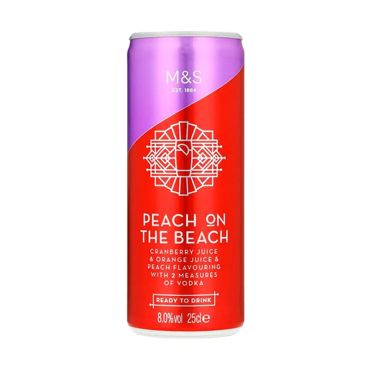 M&S Peach On The Beach Cocktail
