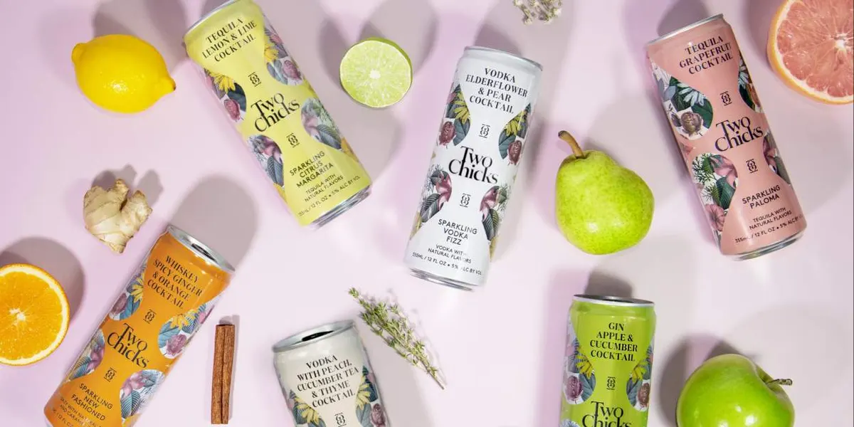 Two Chicks Canned Cocktails