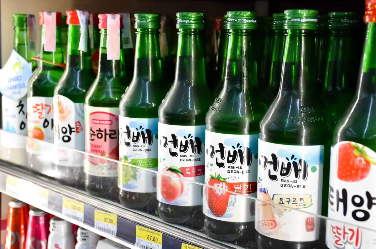 What kind of soju flavors are there