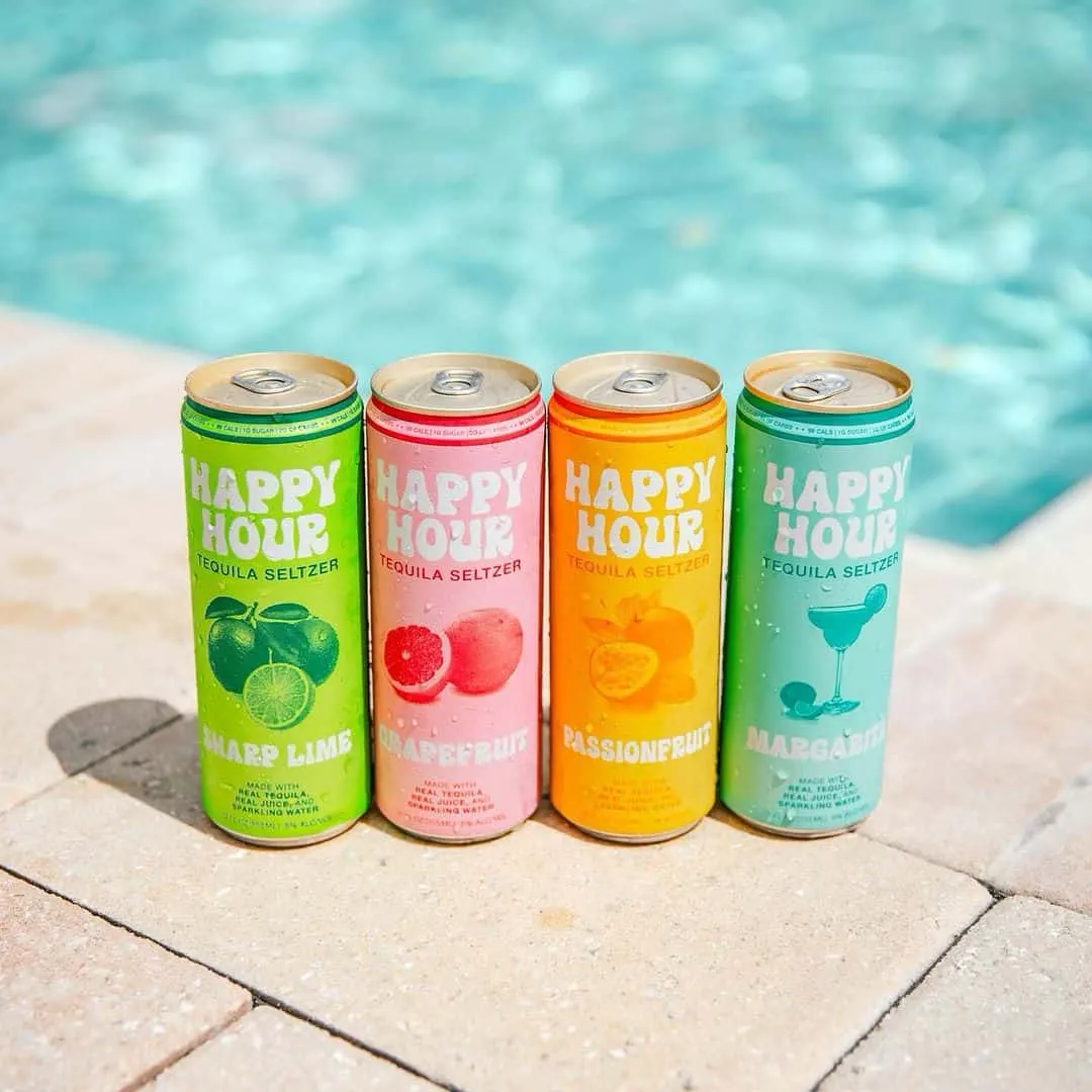 happy hour's canned cocktail